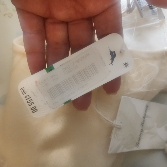 Tommy Bahama Serena Pineapple Intarsia Sweater Large NWT (5857) - Picture 6 of 7